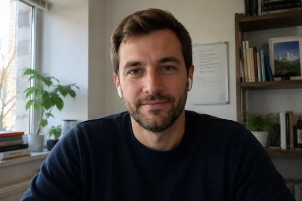 Marco Ruiz on a video call